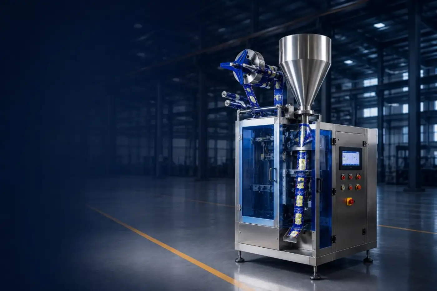 Water pouch packing machine